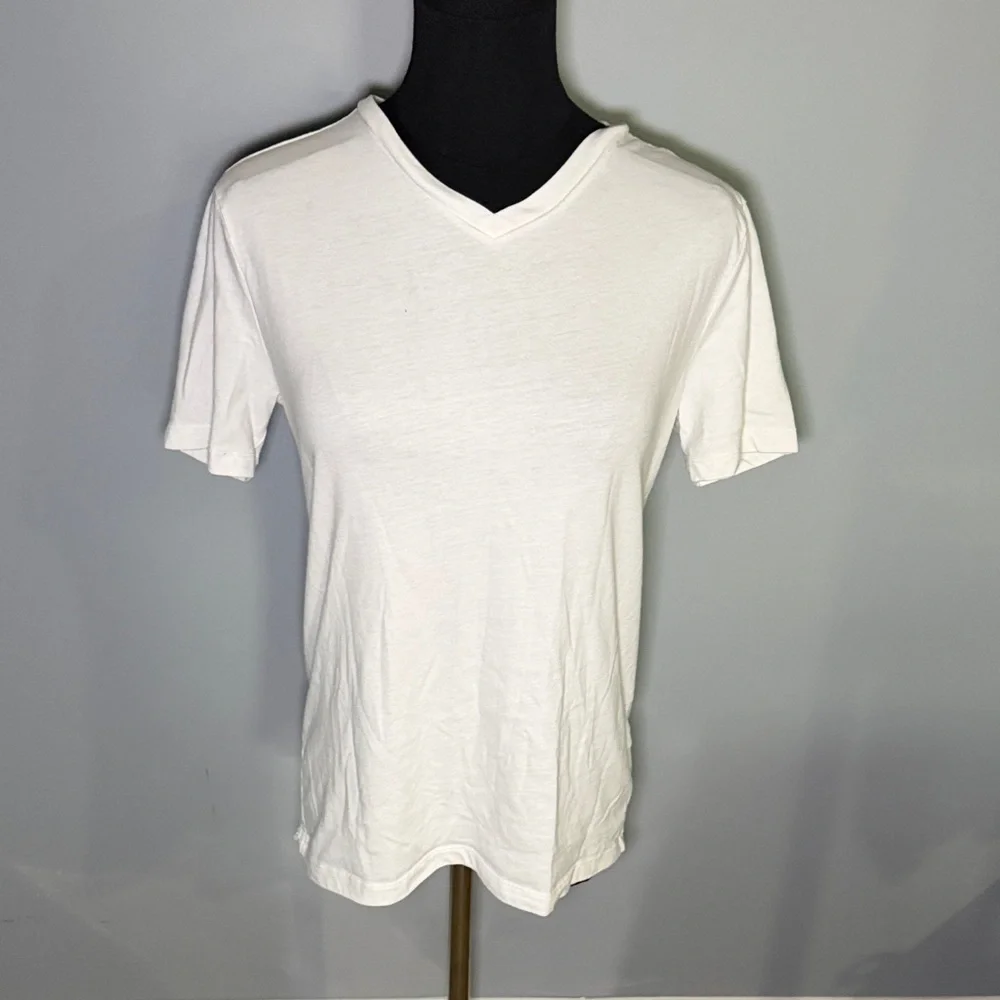 Old Navy White Boys XL Short Sleeve Tee Shirt